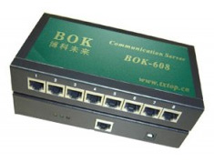 八口RS232/485串口服务器图1