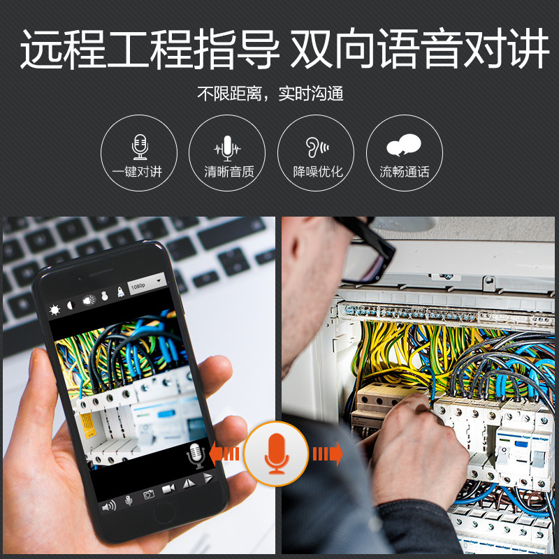 Spardar对讲眼镜WIFI视频直播录像智能眼镜图3