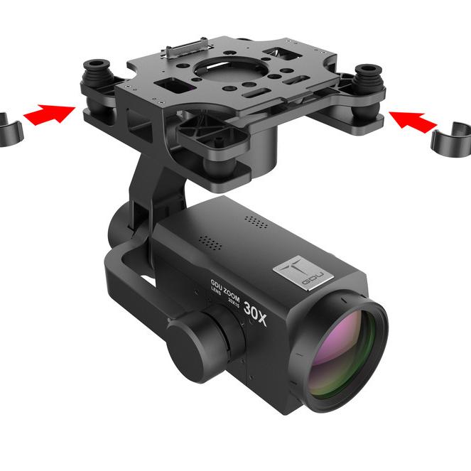 普宙**30倍变焦可见光相机投影云台**厂家图2