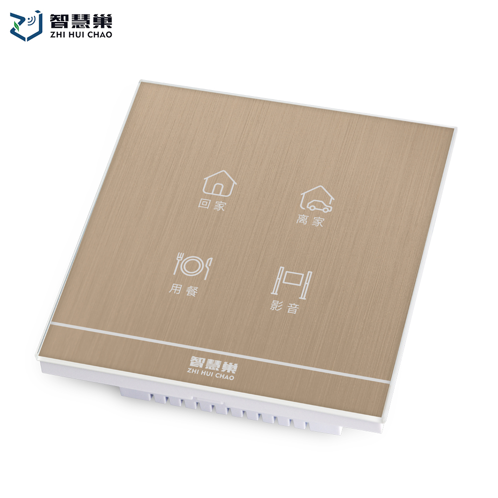 智能情景开关面板 单火无线开关遥控开关图1