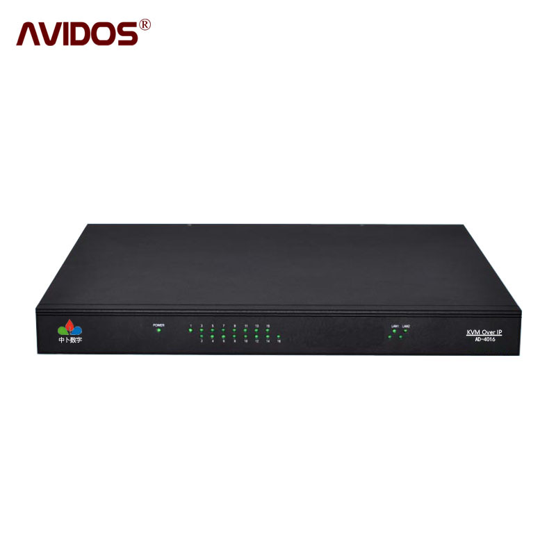 IP远程KVM切换器4远程IP用户+1本地用户16口切换集中管控数字KVM图2