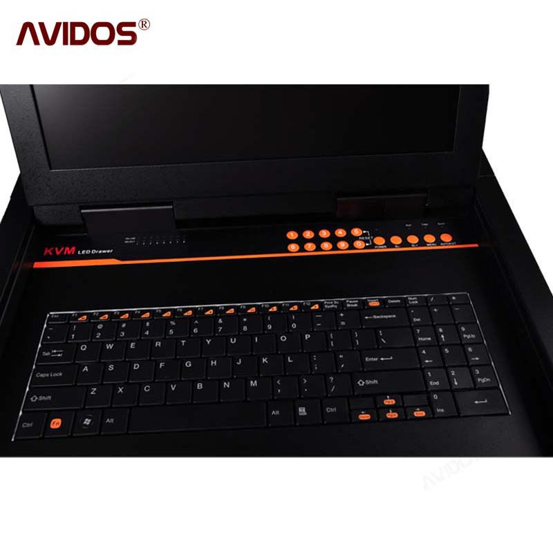 中卜 LCD kvm切换器17寸8口 kvm切换器 kvm控制机架式电脑切换器图3