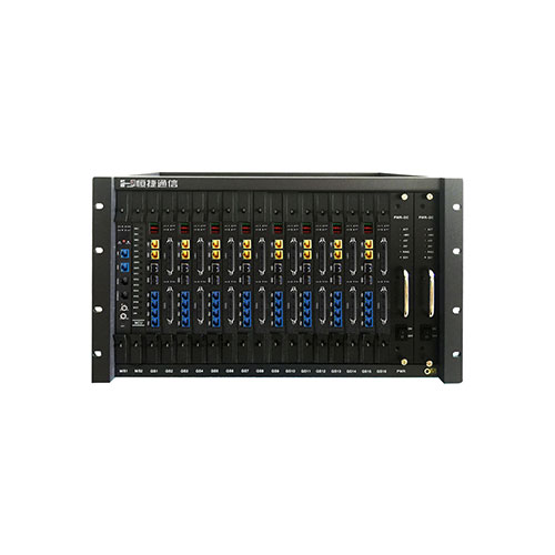 通信设备 供应恒捷HJ-GAN 800千兆多业务光端机 集中板卡式图1