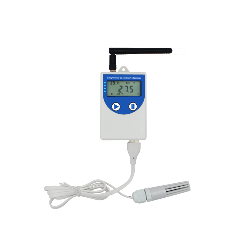 建大仁科 温湿度记录仪gsp阴凉柜冷链物流药店USB高精度温湿度传感器图1