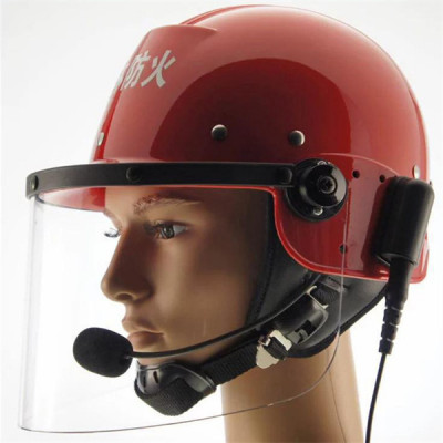 事故现场无线通信智能头盔 消防救援照明通讯头盔热成像仪