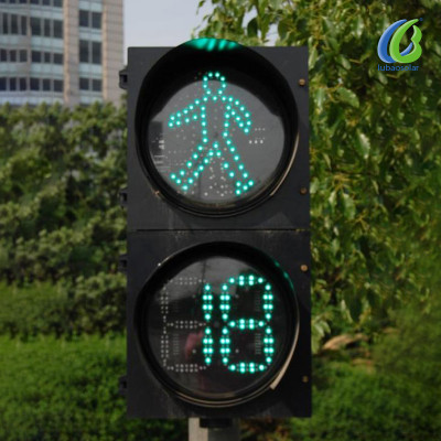 智能交通信号红黄绿圆盘 道路信号灯计时 LED高亮度满屏红绿灯 直销交通信号灯