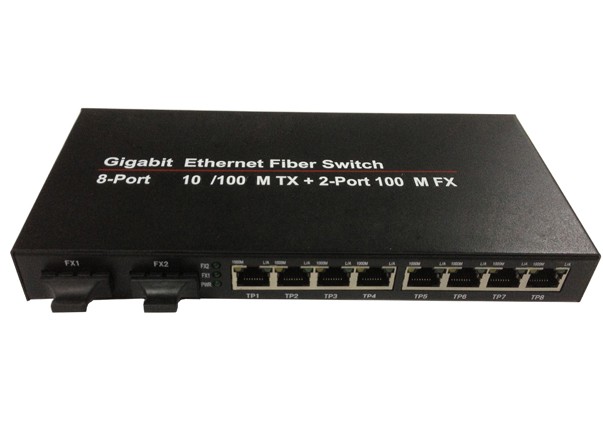 电信级通信设备 HS1308-MSC-2节能光纤收发器 环保光电转换器 智能光收发器图1