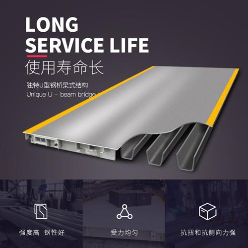 80吨地磅秤 骨料定量装车系统 无人值守地磅称重系统 网络热搜地磅 称重软件  智能称重系统 地磅称重管理软件图3