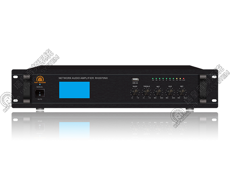 瑞皇数字网络带点播（带WiFi接收功能）RH6009W数字网络音频系统、智能广播系统、紧急消防广播系统、校园网络广播系统图1