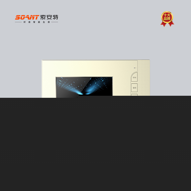 网络对讲系统 楼宇对讲可视对讲网线楼宇对讲智能高清可视门铃图2