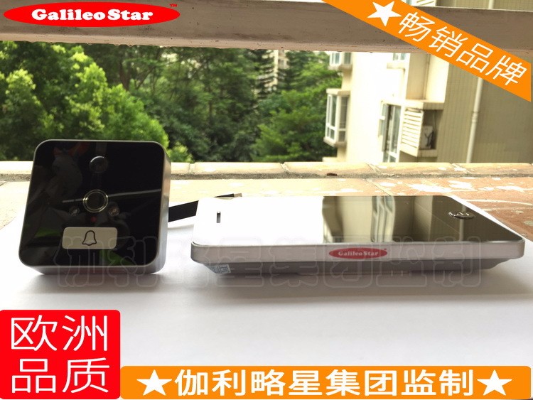无线家用可视门铃 网络门铃 智能楼宇对讲门铃 秦图1