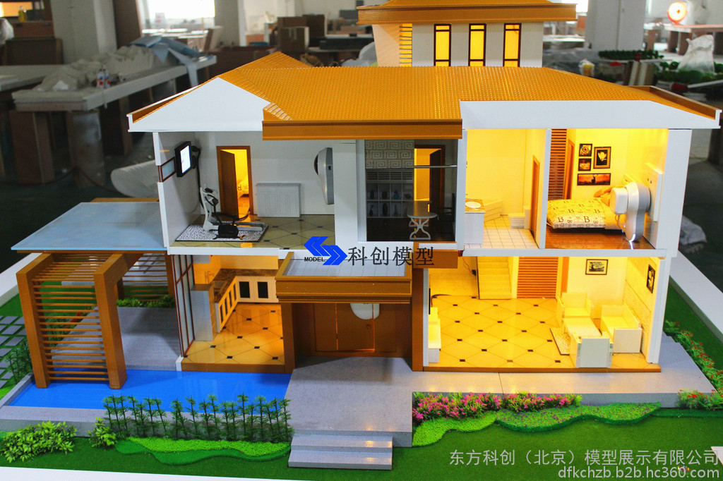 智能家居模型中兴通讯智能家居模型 智能模型 智能工控模型 科创模型 智能动态模型图1