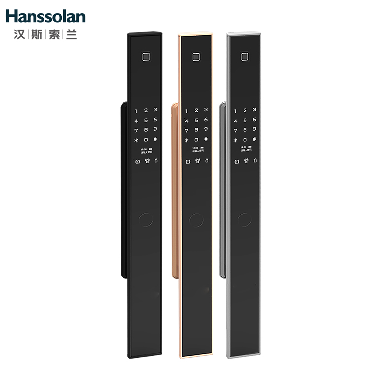 Hanssolan汉斯索兰全自动指纹锁智能锁代理智能家居智能锁**电子锁品牌排行榜图1