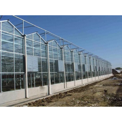 德州三思农业厂家供应观光采摘生态餐厅科研育苗玻璃智能连栋温室大棚 玻璃温室