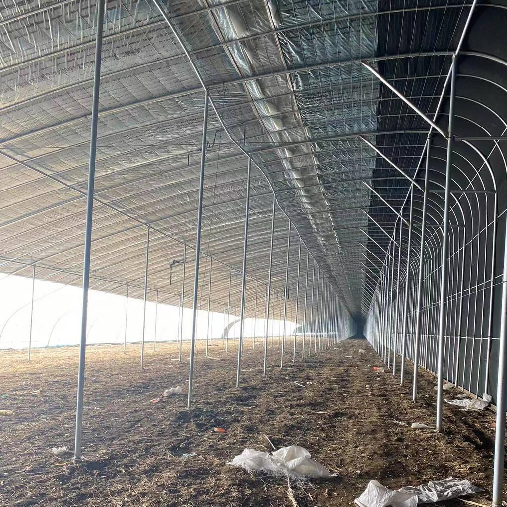 佳农汇丰 农业蔬菜温室大棚 q235镀锌管大棚厂家 简易钢架水果蔬菜种植大棚智能温室大棚 蔬菜大棚 大棚配件 养殖大棚图1