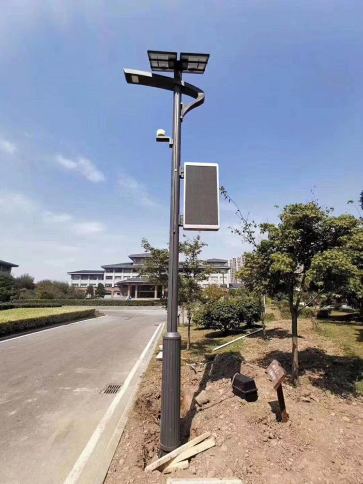 智慧路灯 供应一体化智慧路灯 多功能城市道路照明路灯 5G智慧路灯配置显示屏充电桩监控 综合道路灯图3