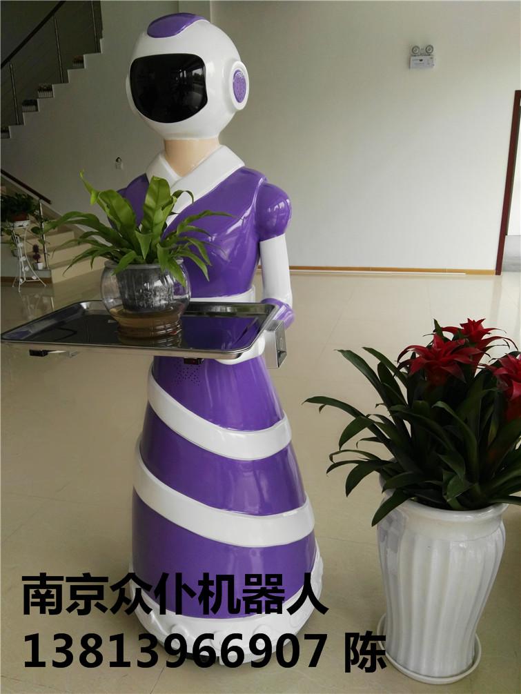 传菜机器人产地送餐机器人百度图片价格送餐机器人批发人工智能机器人图3