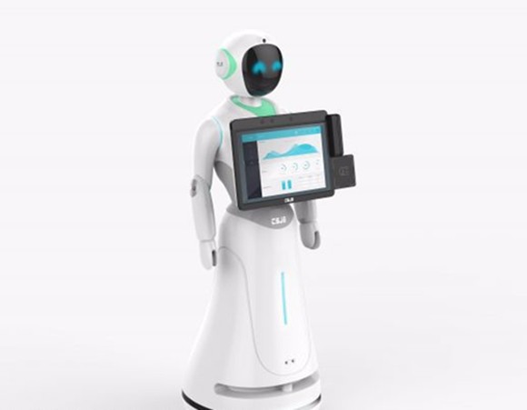 浩朋机器人商业公共服务机器人、人工智能无轨机器人、智能语音服务机器人图2