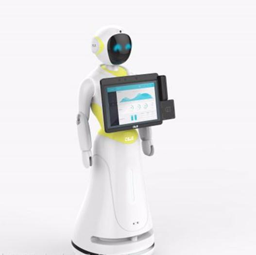 浩朋机器人商业公共服务机器人、人工智能无轨机器人、智能语音服务机器人图1