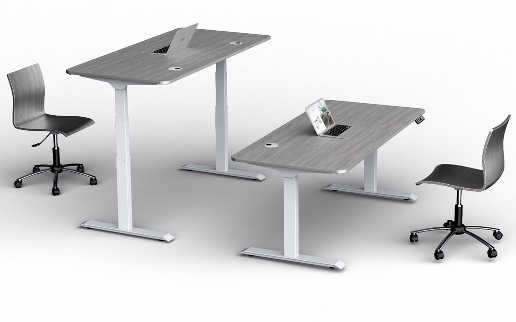 sunyyoSY-A103 会议桌子一体化办公桌 升降台 自动升降桌人工智能桌图3