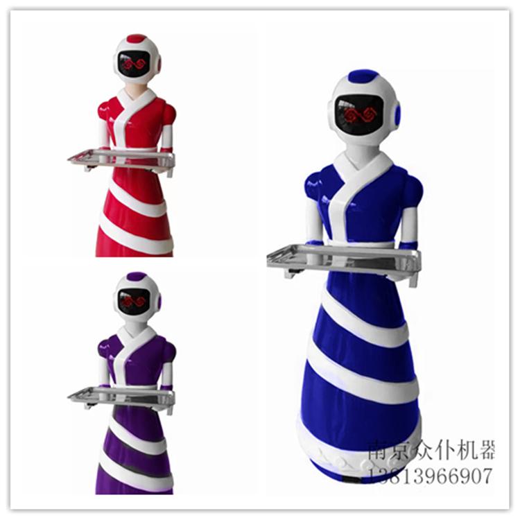 南京众仆会干活的机器人人工智能机器人传菜机器人生产厂家图2