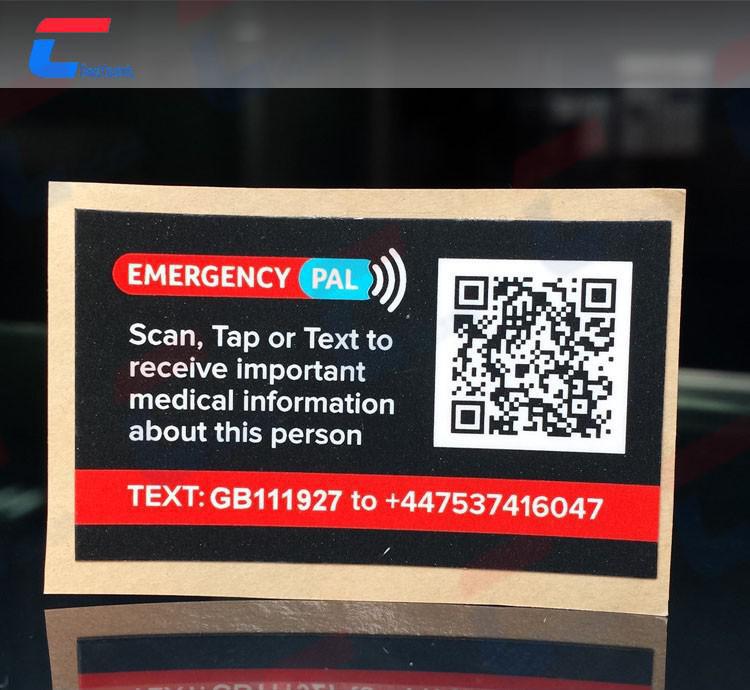 高频无源芯片 NTAG213/215 标签 rfid /nfc封装 深圳厂家定制  智能交通卡图2