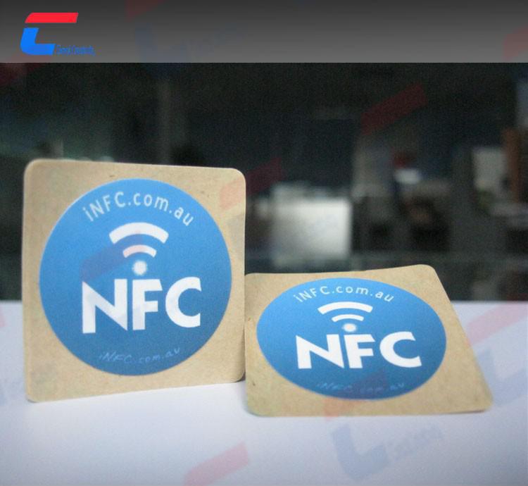 高频无源芯片 NTAG213/215 标签 rfid /nfc封装 深圳厂家定制  智能交通卡图3