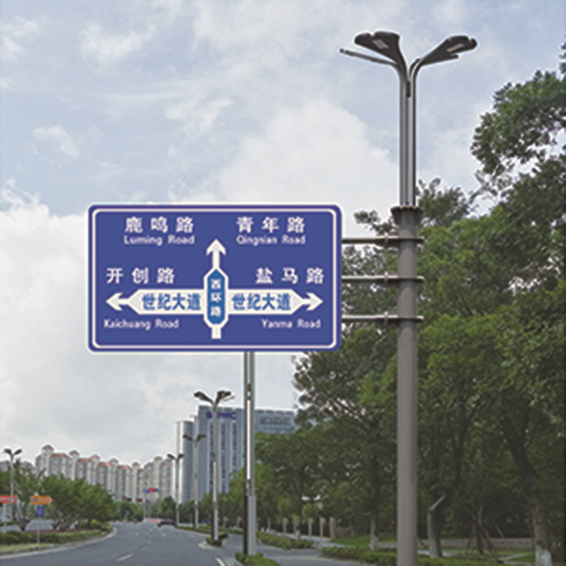 交通杆件  市政智能交通监控杆 城区道路交通监控杆专注杆件生产图2