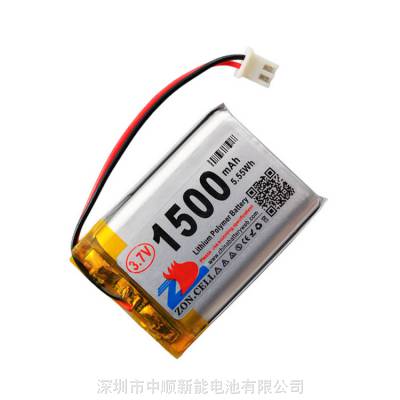 中顺芯703448 703450智能家居故事机洗鼻器3.7V聚合物锂电池1500mAh图3