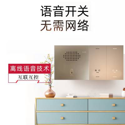 智能家居轻触开关墙面面板开关批发厂家图3