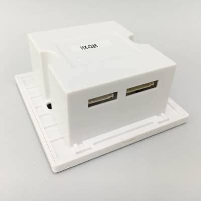 智能家居扫码器 图书借阅自助机扫码盒 嵌入式 86底盒尺寸 USB接口HX-Q86图2