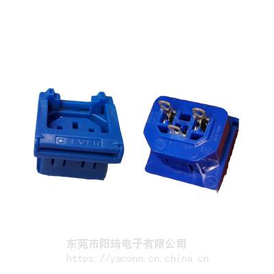 供应智能家居***品字尾母座防火材质C13母座图1