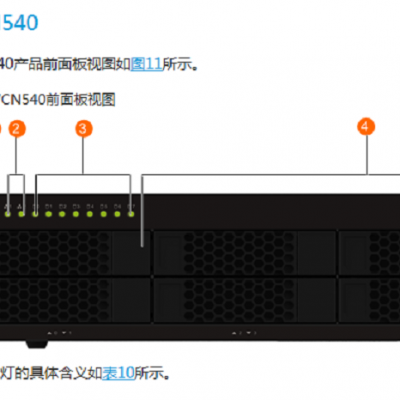 华为好望智能安防存储服务器 NVR，VCN540-64