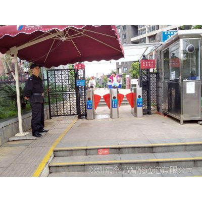 山东校园安防门禁小区智能人脸身份核验门禁系统一体机翼闸图3