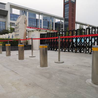 小区学校公园安防防撞全自动伸缩路桩升降柱图1