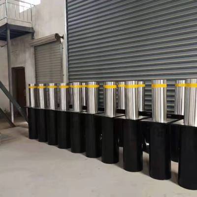 小区学校公园安防防撞全自动伸缩路桩升降柱图2