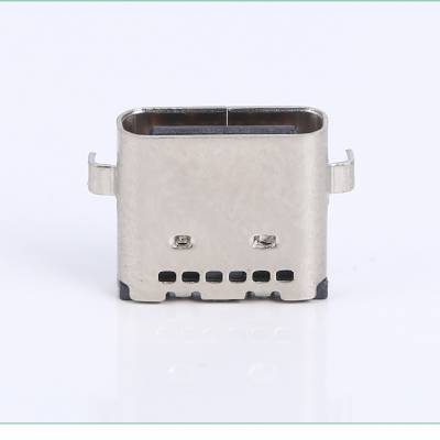 TYPE-C母座24P双排沉板0.8连接器 智能安防移动电源转接口图2