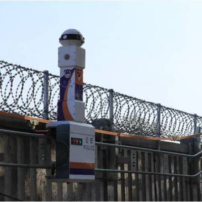 铁路安防智能巡检机器人 轨道移动巡检机器人 360度每秒2米巡检 声光预警图2