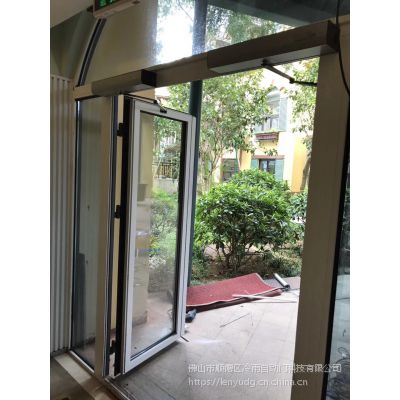 批发广州车间不锈钢平开自动闭门器 冷雨智能家居闭门器开门机 小区楼宇门刷卡门禁90度电动门图2