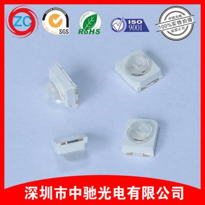 中驰光电供应智能家居***微型LED红外贴片2835IR940NM红外灯 带透镜图2