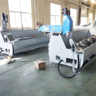 铝型材数控加工设备 汽车防撞梁加工设备 铝门窗数控钻铣床***图2