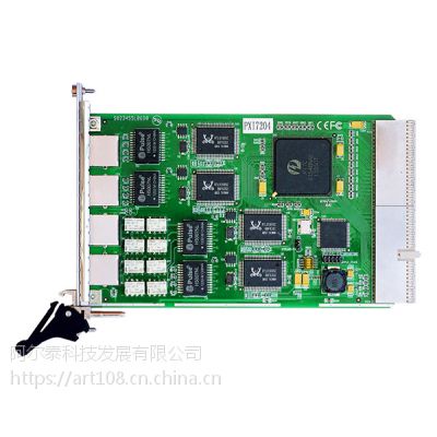 PXI网卡PXI7204阿尔泰科技 PXI总线4网口通信百兆千兆图1