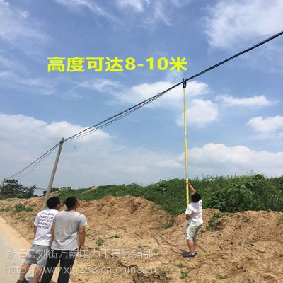 通信杆自动挂钩器 万鑫光缆线空中自动挂钩机图3