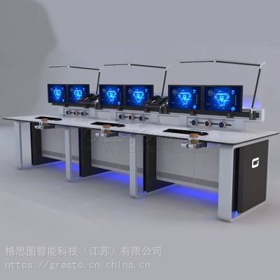 网络系统集成操作台 调度台厂家格思图控制台设计制作图2