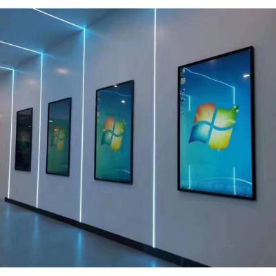 供应55寸安卓网络广告机 智能楼宇广告机 定制图3