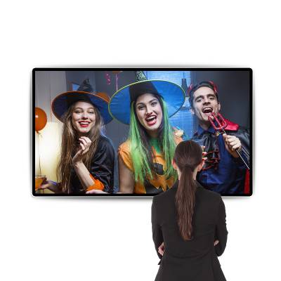 铂瑞特43寸立式广告机 安卓发布屏 室内高清网络智能显示屏 43寸广告牌图3