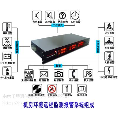供应千里通QLT-68B型机房环境:温湿度、停电、UPS、烟雾、漏水、入侵智能短信/网络报警系统图3