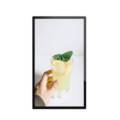 32/43寸智能壁挂广告机超薄高清液晶显示网络广告屏图2