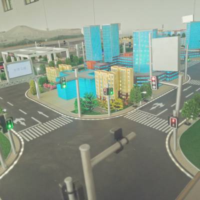智能交通沙盘模型智能停车场沙盘模型立体车库沙盘模型高速公路事故场景模拟沙盘模型图3