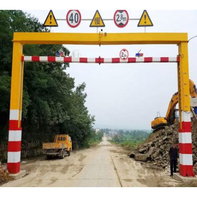 智能液压升降限高杆限高架限高梁道路交通限高杆道路交通限高龙门架图1